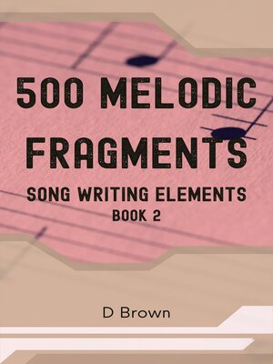 cover image of 500 Melodic Fragments